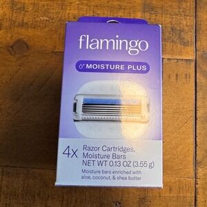 Flamingo Razor Cartridges Moisture Plus 3ct Refills
